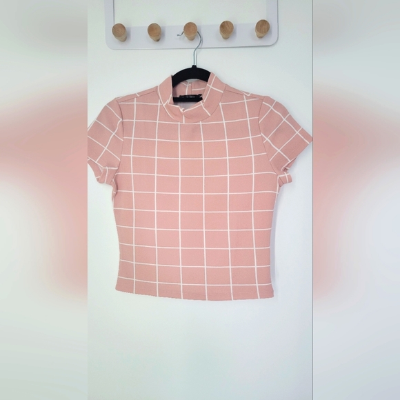 Crew Neck Crop Top - Picture 1 of 2